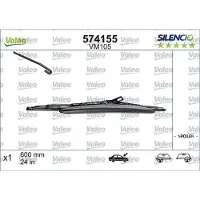 Valeo Pyyhkijänsulka Silencio VM105, 600mm, Edessä, 1 Kappale
