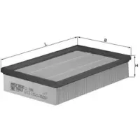 MAHLE ORIGINAL Ilmansuodatin Mahle, LX 1596 - Nissan - Navara, Pathfinder