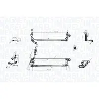 MAGNETI MARELLI Pyyhkijän vivusto 085570177010
