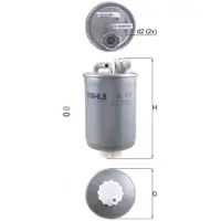 MAHLE ORIGINAL Polttoainesuodatin KL 476D
