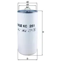 MAHLE ORIGINAL Polttoainesuodatin KC 251
