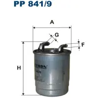 FILTRON Polttoainesuodatin PP 841/9