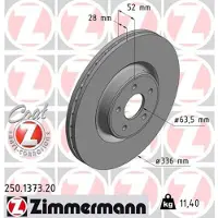 ZIMMERMANN Jarrulevy (1kpl) 250.1373.20