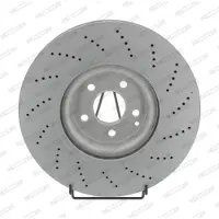 FERODO Jarrulevy DDF2610C-1 edessä, tuuletettu, 1 Kappale