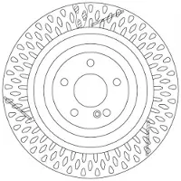 TRW Jarrulevy (1kpl) DF6822S
