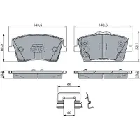 Bosch Jarrupalasarja 0 986 460 144