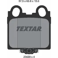 Textar Levyjarrun jarrupalasarja 2342901