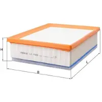 MAHLE ORIGINAL Ilmansuodatin LX 4068