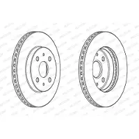 FERODO Jarrulevy (1kpl) DDF1758C