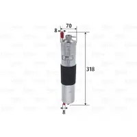 Valeo Polttoainesuodatin 587034