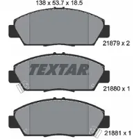 Textar Jarrupalasarja (4kpl), levyjarru 2187901