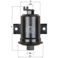 MAHLE ORIGINAL Polttoainesuodatin KL 140