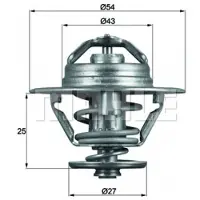 MAHLE ORIGINAL Termostaatti, jäähdytysneste TX 93 74D