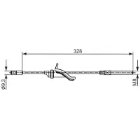 Bosch Vaijeri, seisontajarru 1 987 482 545