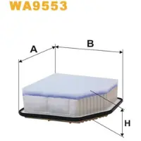 WIX FILTERS Ilmansuodatin WA9553