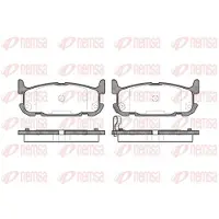REMSA Jarrupalat Taka, 0853.12 - Mazda - Mx 5