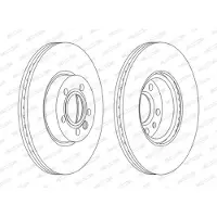 FERODO Jarrulevy (1kpl) DDF1160C