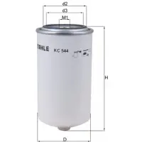 MAHLE ORIGINAL Polttoainesuodatin KC 544