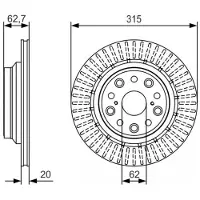 Bosch Jarrulevy (1kpl) 0 986 479 T06