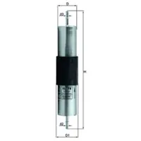 MAHLE ORIGINAL Polttoainesuodatin Mahle, KL 78 - BMW - Z3, M3 e36
