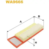 WIX FILTERS Ilmansuodatin WA9666