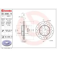 Brembo Jarrulevy (1kpl) 09.3090.1X