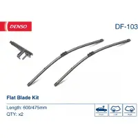 Denso Pyyhkijänsulka DF DF-103, 600/475mm, Edessä, 2 Kappale