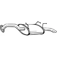 Bosal Takaäänenvaimennin 145-099