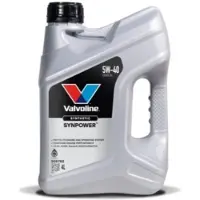 Valvoline SynPower 5W-40 moottoriöljy 4L
