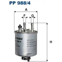 FILTRON Polttoainesuodatin PP988/4