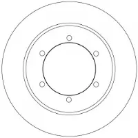TRW Jarrulevy DF6790, 1 Kappale