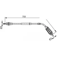 Bosch Vaijeri, seisontajarru 1 987 482 557