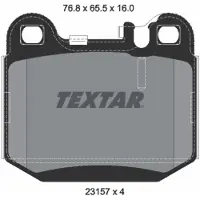 Textar Jarrupalasarja (4kpl), levyjarru 2315702