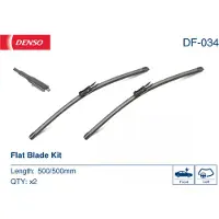 Denso Pyyhkijänsulka DF DF-034, 500mm, Edessä, 2 Kappale