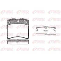 REMSA Jarrupalat Etu, 0385.00 - VW - T4 transporter, T4 transporter syncro