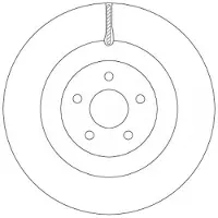 TRW Jarrulevy (1kpl) DF6871