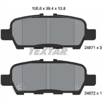 Textar Levyjarrun jarrupalasarja 2487101