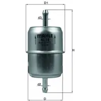Knecht Polttoainesuodatin KL 18 OF