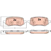 TRW Jarrupalasarja GDB2367