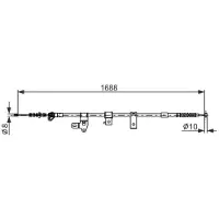 Bosch Vaijeri, seisontajarru 1 987 482 306