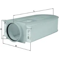 MAHLE ORIGINAL Ilmansuodatin LX 1686/1