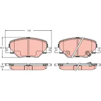 TRW Jarrupalasarja GDB2424