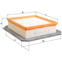 MAHLE ORIGINAL Ilmansuodatin LX 3061