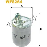 WIX FILTERS Polttoainesuodatin WF8264