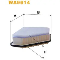 WIX FILTERS Ilmansuodatin WA9614