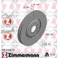 ZIMMERMANN Jarrulevy ZIMMERMANN 100.3308.75