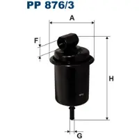 FILTRON Polttoainesuodatin PP 876/3