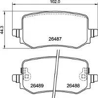 Brembo Jarrupalasarja P 30 139