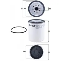 MAHLE ORIGINAL Polttoainesuodatin KC 384D