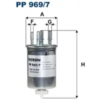 FILTRON Polttoainesuodatin PP 969/7